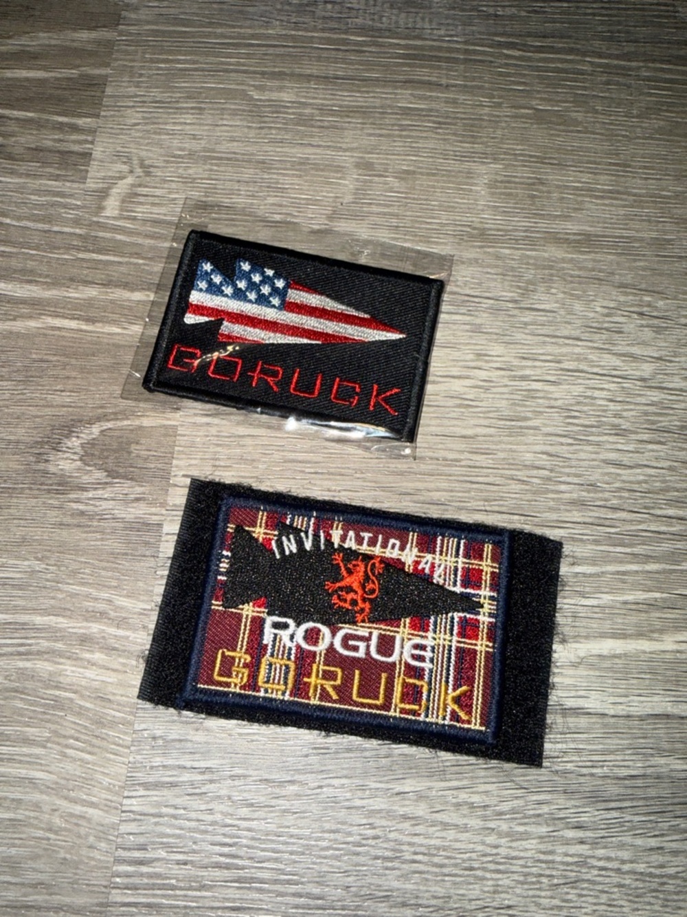 GORUCK American Flag and Rogue GORUCK Patch Set